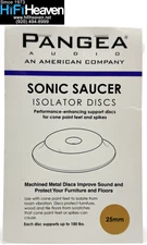 Pangea Audio Sonic Saucer Isolator Discs 1"-Diameter (Set of 4 Brass Discs)
