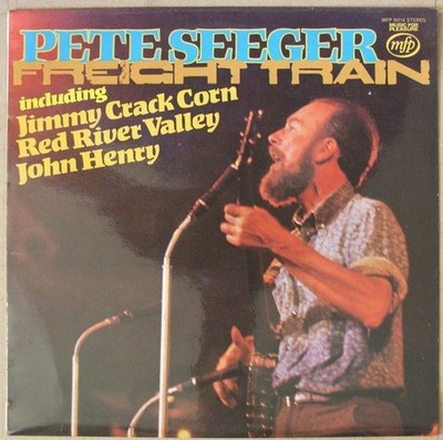 Pete Seeger - Freight Train (LP, RE)