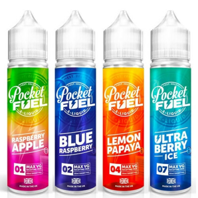 Pocket Fuel 50ml E-liquid Vape 0mg Sub Ohm 70VG 30PG Blue Raspberry, Ultra Berry | eBay UK Pocket Fuel 50ml E-liquid Vape 0mg Sub Ohm 70VG 30PG Blue Raspberry, Ultra Berry | eBay UK