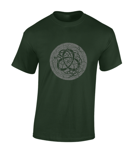 CELTIC KNOTWORK MENS T SHIRT PAGAN IRISH SCOTTISH VIKING NORSE DESIGN COOL - Picture 27 of 28