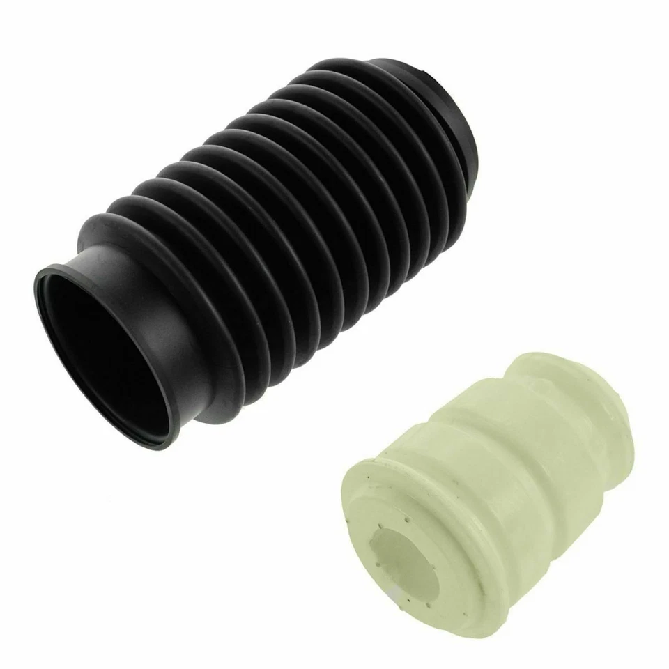 TRQ Strut Boot Bellow w/ Bumper Stop Set For 75-18 BMW Audi Mazda Pickup Truck - Image 3 of 4