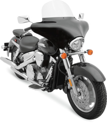 MEMPHIS SHADES 9'' tall, CLEAR Windshield Windscreen for Batwing Fairing MEP8520