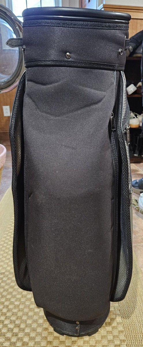 バッグ Black Cat Lynx Black Cat Vintage Logo Golf Cart Staff Bag/ Fred