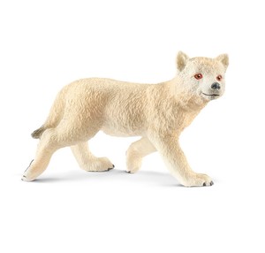 Schleich-14804-Arctic-Wolf-Pup-Wild-Animal-Model-Toy-Figurine-2018-NIP