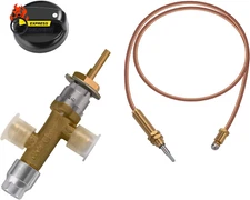 Low Pressure LPG Propane Gas Fireplace Fire Pit Flame Failure Safety Control Val