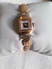 Scola 17 Rubis Handaufzug Armbanduhr Damenuhr Stretcharmband