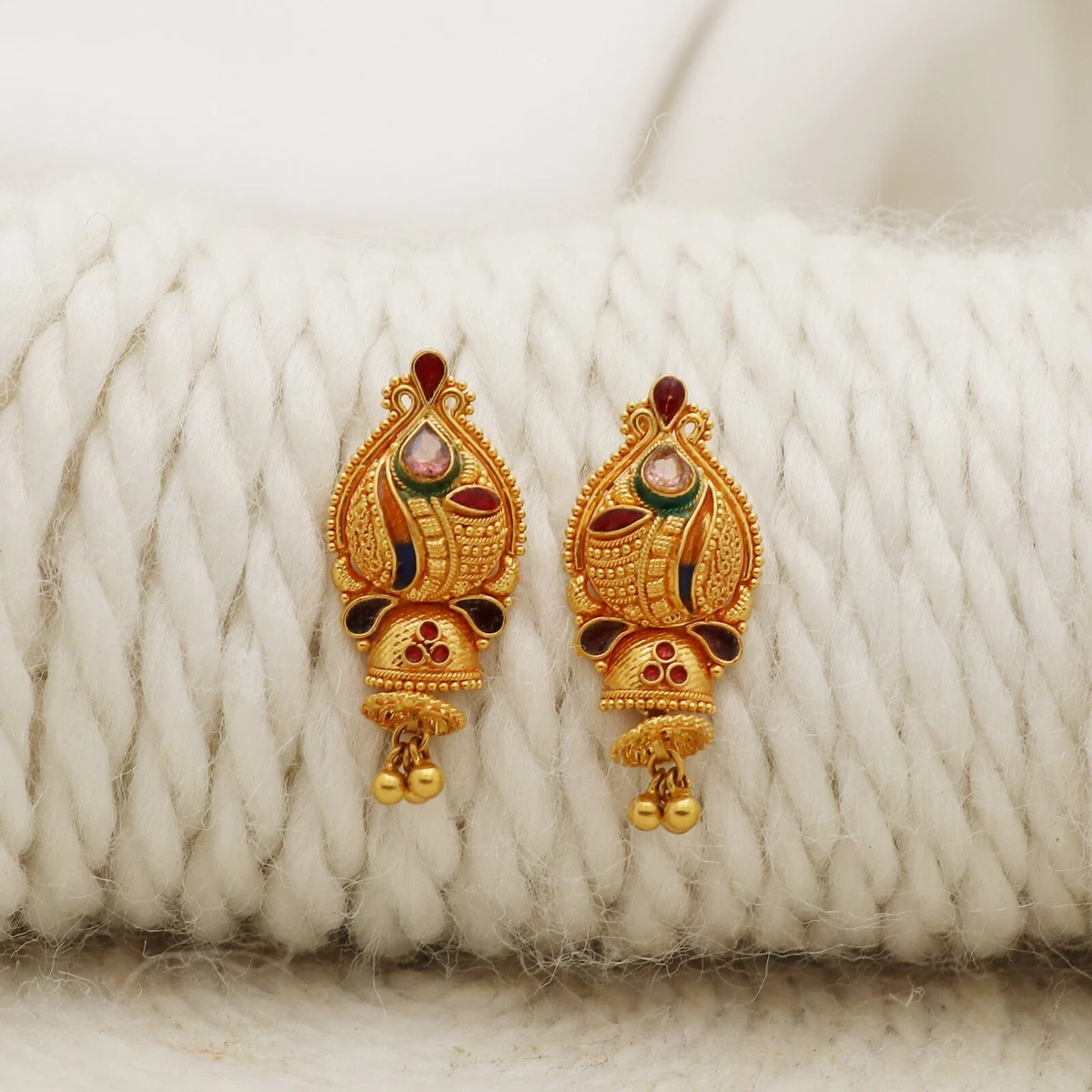 Long Gold Plated Traditional For Women Latest Stylish Earring at Rs 80/pair  in Mumbai