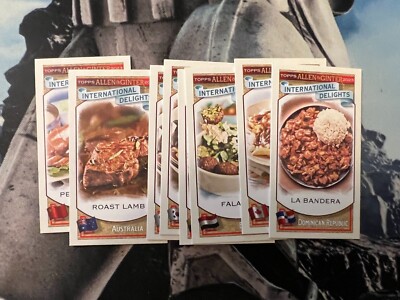 2023 Topps Allen & Ginter International Delight Mini Pick Card Complete Your Set