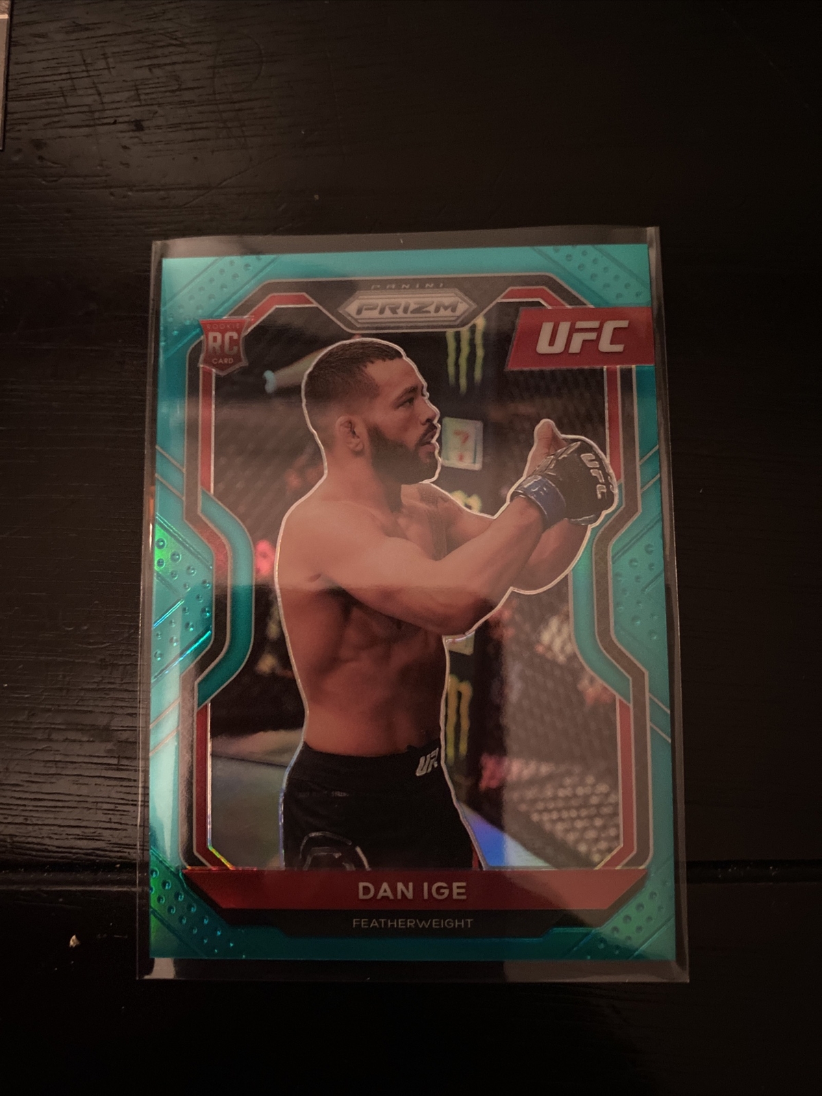 2021 PRIZM UFC DAN IGE TEAL PRIZM REFRACTOR SP RC #’d 37/49! Clean!! 💎