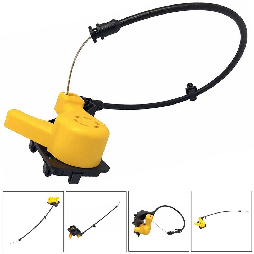 Hood LatchRelease Pull Handle Cable Lever For Ford Focus 20122018