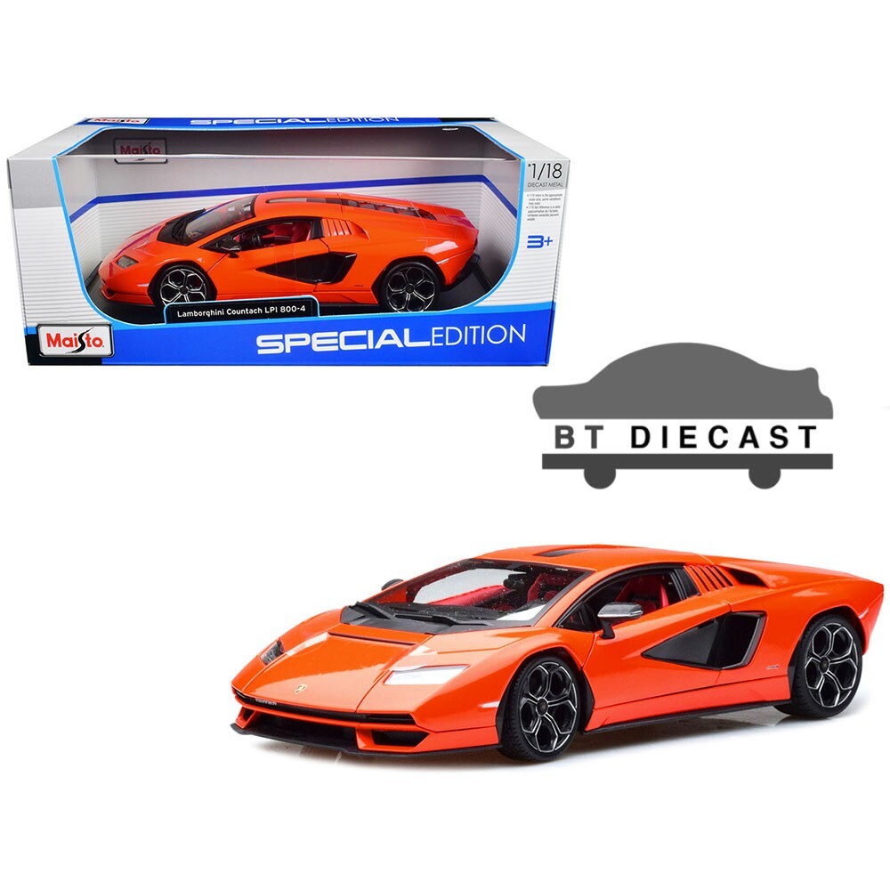 MAISTO LAMBORGHINI COUNTACH LPI 800-4 1/18 DIECAST MODEL CAR