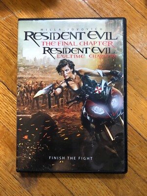 Resident Evil: The Final Chapter (DVD, 2016)