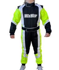 Tuta da ragazzo bambino bimbo per mini go kart go-kart cross 4 6 8 10 12 14 anni
