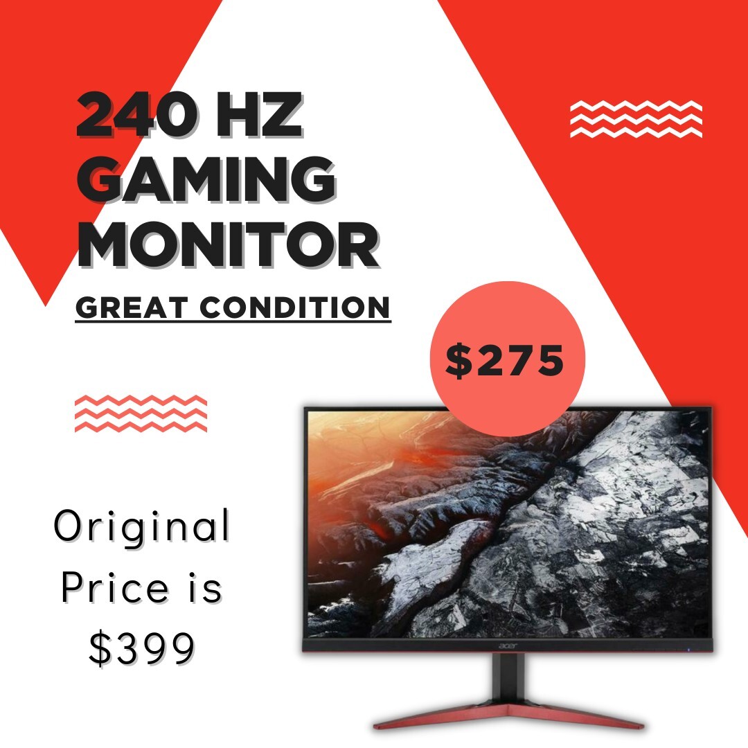 Acer KG251Q LCDモニター KG251Q Acer - 24.5” bmiix IPS