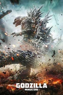 Godzilla Minus One Movie Poster
