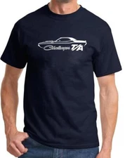 1970 Challenger TA Classic Outline Design Tshirt NEW COLORS