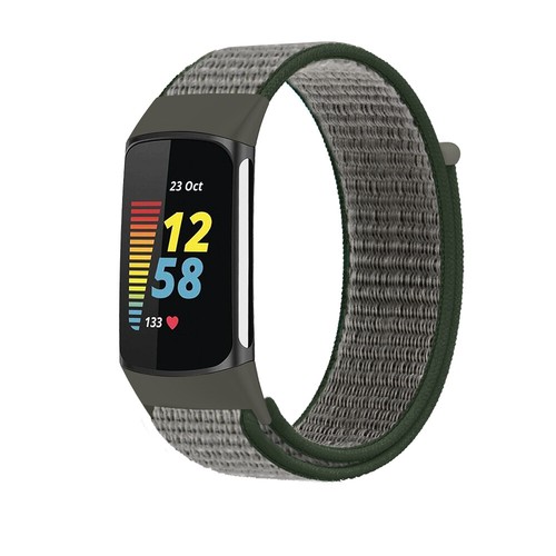 For Fitbit Charge 5 6 Nylon Sport Loop Band Strap Wrist Bracelet Replacement - Picture 37 of 42