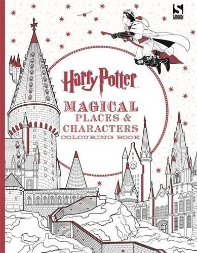 Harry Potter Magical Places and Characters Colouring Book 3 By Warner Brothers
