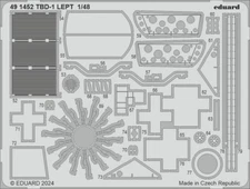 1/48 Eduard TBD-1 Photo etched set