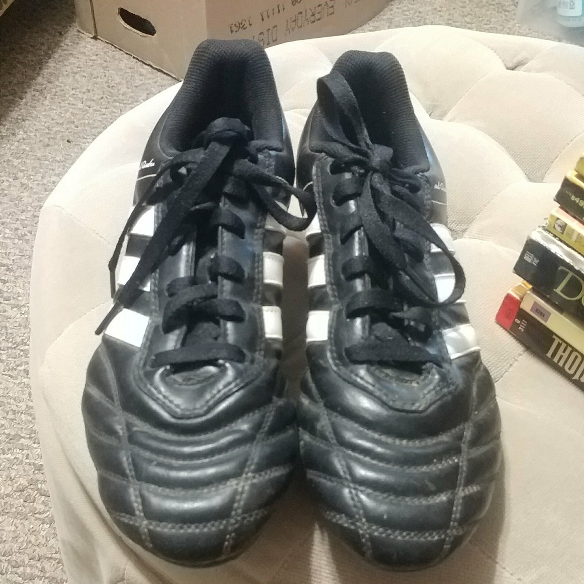 Adidas AdiQuestra TRX FG  Football Cleat G15172  Mens Size 12 Black White Adidas AdiQuestra TRX FG Football Cleat G15172 Black/White  main image 3