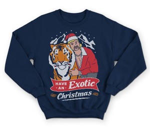tiger king ugly sweater