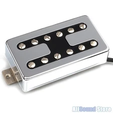 Filtertron® Style Alnico V 'HOT' Humbucker Pickup Neck or Bridge - CHROME