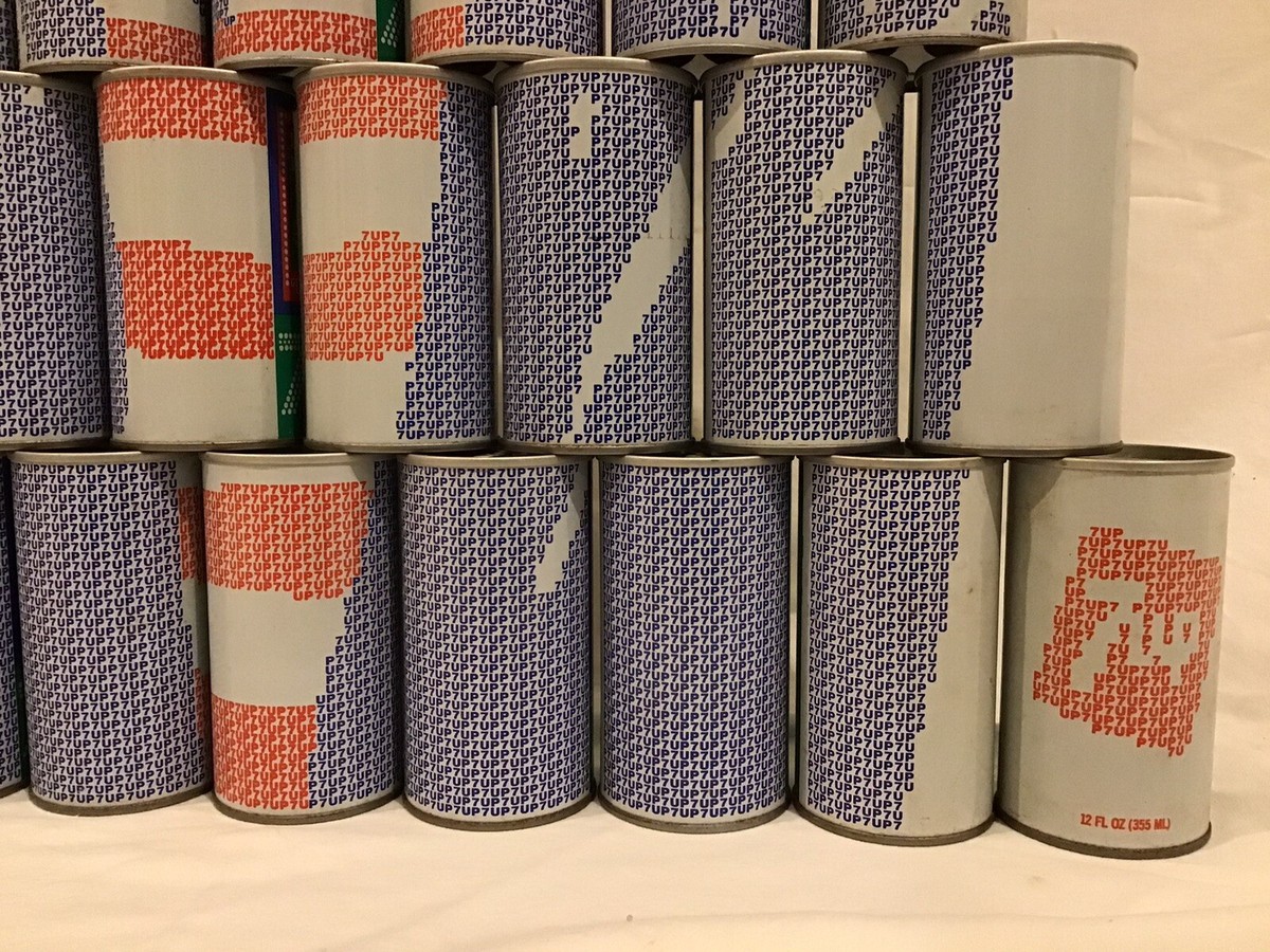 Vintage 7 UP 50 States Uncle Sam Soda Cans Complete Bicentennial