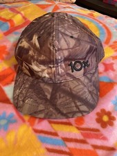 10X Camouflage Cap Hat Snapback Adjustable Made In USA Texas Toppers Hunting