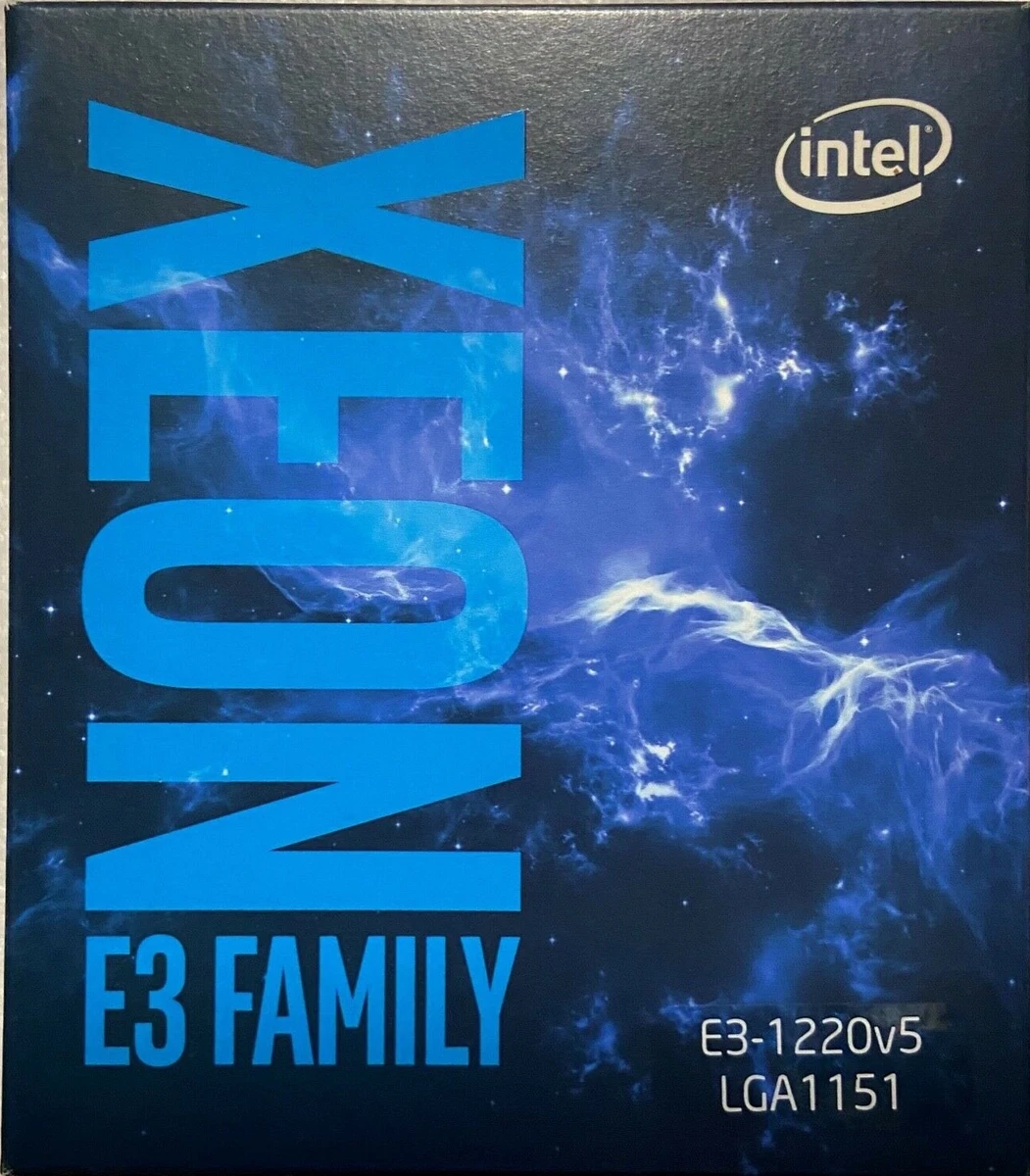 25+ Intel Xeon E3-1220 V5 Processor Model Computer Processors
