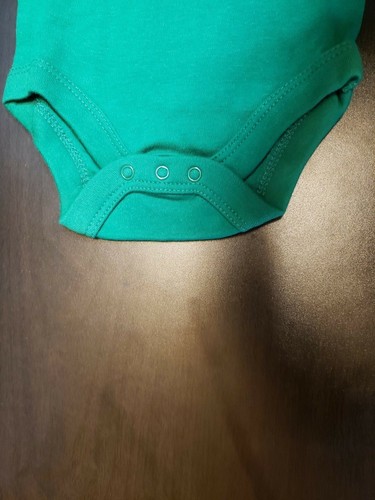 GIRLS INFANT LUCKY GIRL GREEN RAINBOW BODYSUIT SIZE 3-6 MONTHS NWT PATRICK - Picture 3 of 10