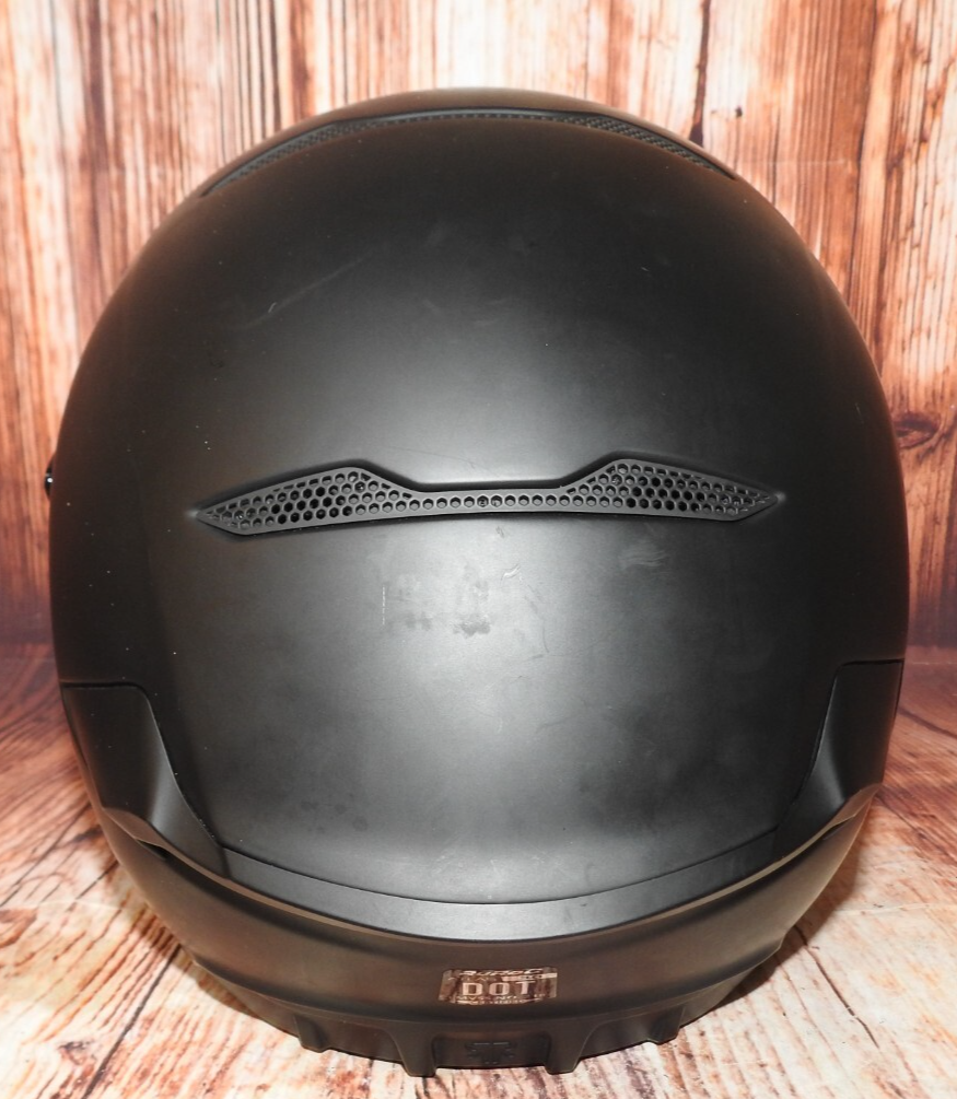 Large Ruroc ATLAS 3.0 Full Face Helmet, Matte black (no bluetooth