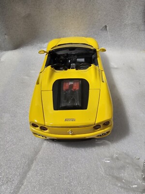 Hot Wheels 100% Ferrari 360 Spider 1:18 Yellow HTF | eBay