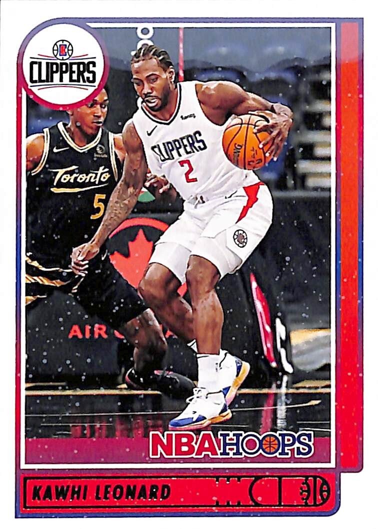 2021-22 Hoops Winter Basketball #76 Kawhi Leonard