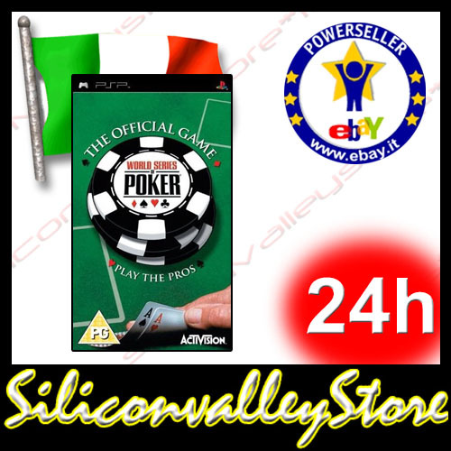 World Series Of Poker - Sony Play Station Portable - Italiano - PSP Game ITA
