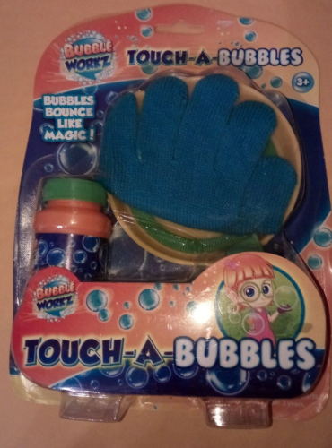 Touch-a-Bubble Gun by Bubble Workz Bubbles bounce like magic. Bubbles included - Picture 1 of 2