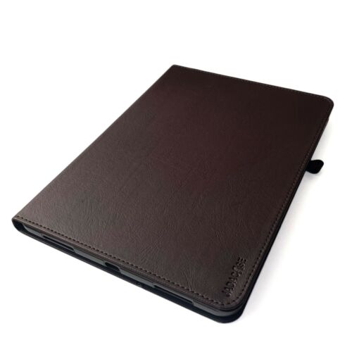 Leather Cover Apple iPad Pro 11" 2021 2nd Gen Tablet Case Bag Brown - Picture 1 of 12