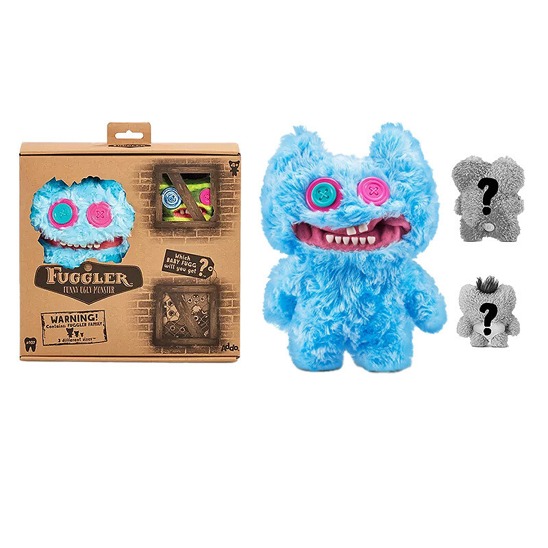 Original Fuggler Funny Ugly Monster Plush Doll Fugg Family Stuffed