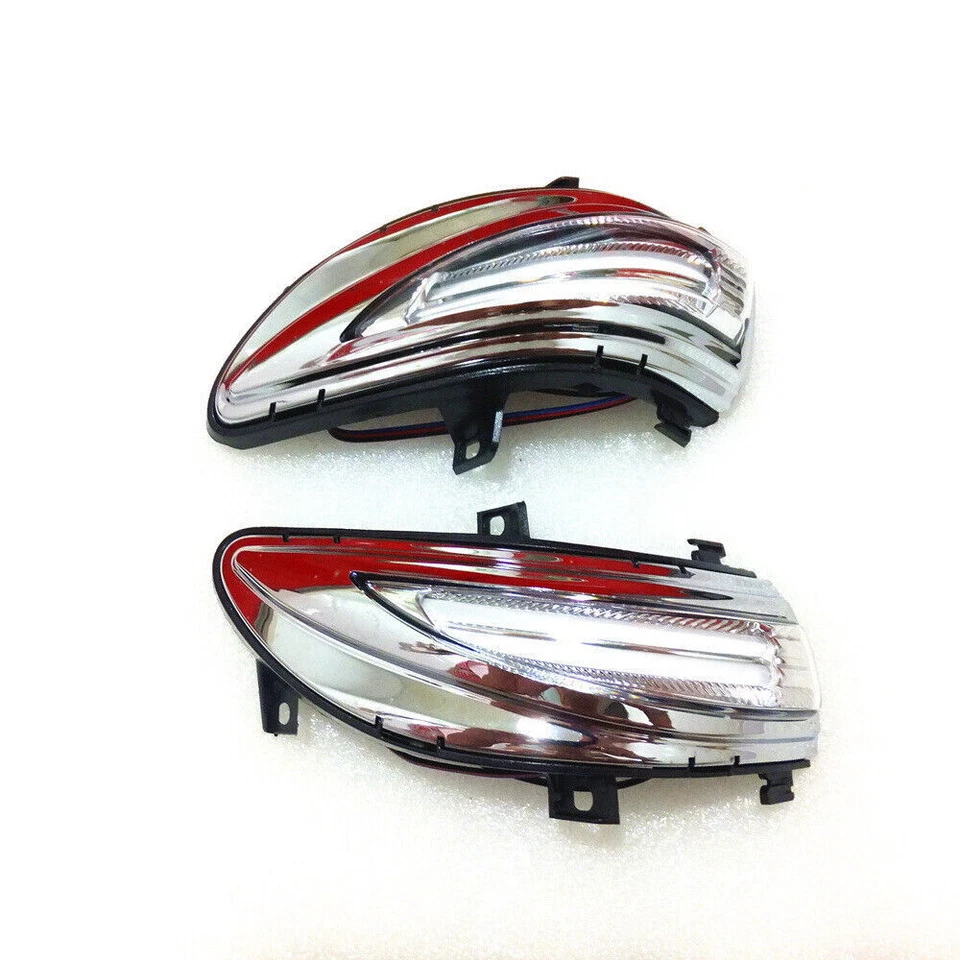 >Luces LED de espejo lateral para Lexus LS460 LS600HL 2010-2012, señal de giro amarilla DRL Foto 2 de 4