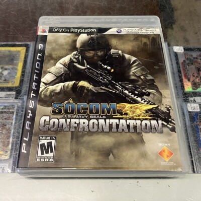 SOCOM Confrontation (PlayStation 3, PS3, 2008) COMPLETE & TESTED
