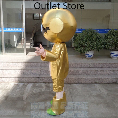 Halloween Dibujos Animados Robot Inteligente Juegos con disfraces Mascota Disfraz Fiesta Navidad Traje Carnaval Foto 3 de 4