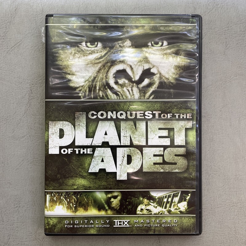 Conquest of the Planet of the Apes Pre-owned VG DVD of the series’ 4th movie