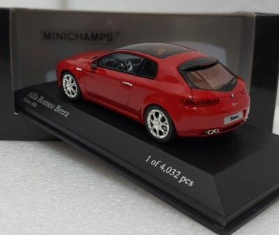 Alfa Romeo Brera Red 2005 1:43 Minichamps 400120570 Limited