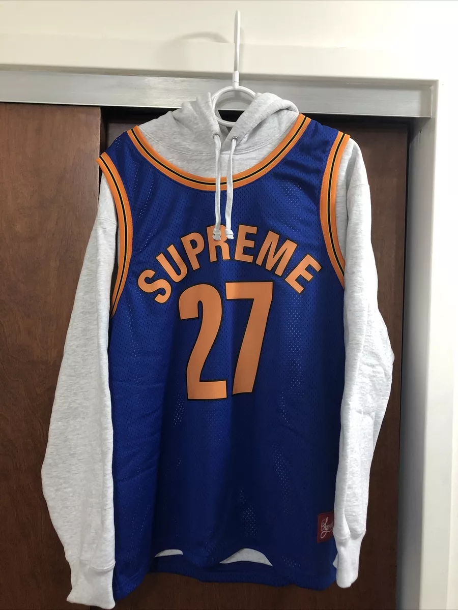 Basketball Jersey Hooded Sweatshirt - spring summer 2021 - Supreme