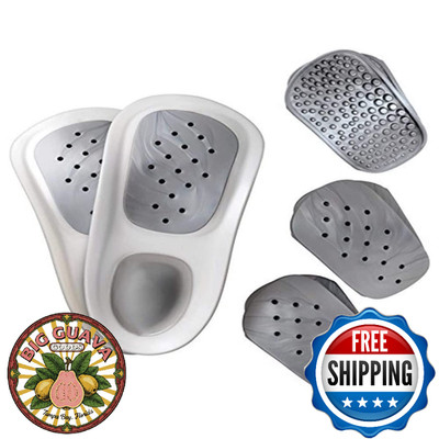 WalkFit Platinum Foot Orthotics Plantar Fasciitis Arch Support Insoles Relieve F