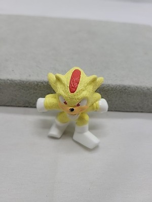 RARE McDonald's 2024 Happy Meal Super Shadow Sonic (Yellow, White Boots) 2'' Toy