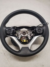 2012-2015 Honda Civic Steering Wheel Assembly Black Oem Tested 2012-2015 Honda Civic Steering Wheel Assembly Black Oem Tested