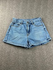 American Eagle Light Wash Denim Shorts Size 4