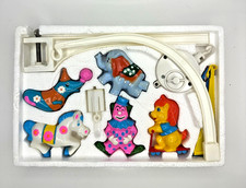 Vintage Circus Clown Musical Mobile Crib Consumers Distributing Wind Up Nursery
