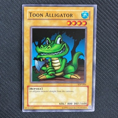 Toon Alligator | SDP-009 | Common | NM/M | ENG Yu-Gi-Oh! Single