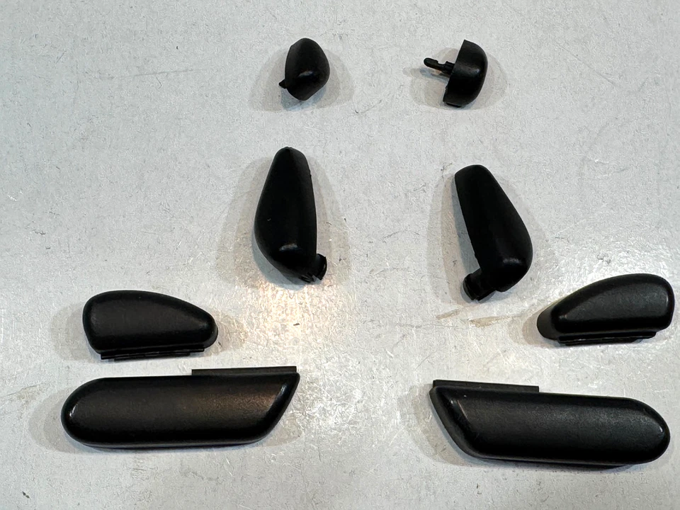 Interruptor de asiento de puertas L & R genuino Mercedes 00-06 W220 S350 S500 negro OEM 8 perillas Foto 2 de 4